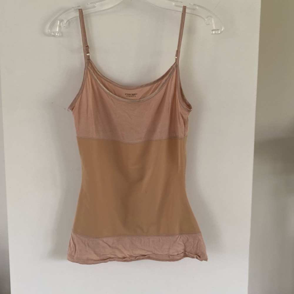 YUMMIE TUMMIE strappy T nude S waist shaper cami layer by Heather Thomson skin